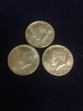 Kennedy Silver Half dollars 1972