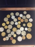 Foreign coins 40 pieces.