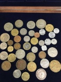 Foreign coins 40 pieces.