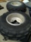 2) Dunlop ATV/ quad wheels tires AT-22x7-10