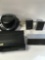 3 speaker Panasonic SB-FS640 set, Memorex portable CD player no cord, SPS CDC825 compact disc