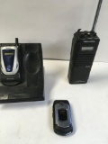 3 pieces. Advance Rec, Nextel phone, Kyocera phone, Realistic TRC-221