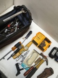 Tool box and assorted tools