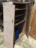 Storage cabinet & contents inside