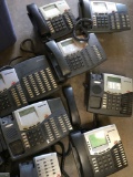Phone system. Inter-tel. 10 phone system, assorted models