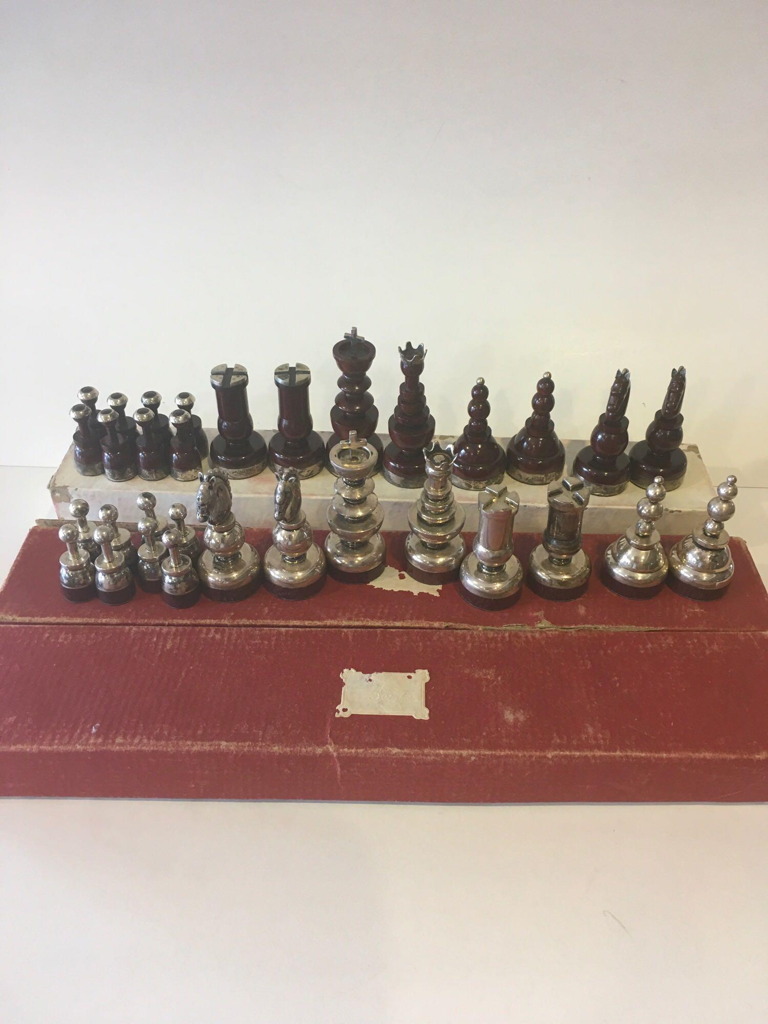 Buy Silver Chess Pieces, Buy Sterling Silver Chess Set