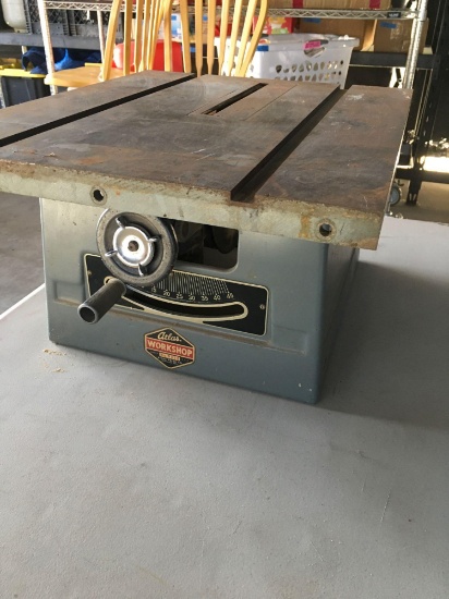 Atlas workshop No 9310 table saw