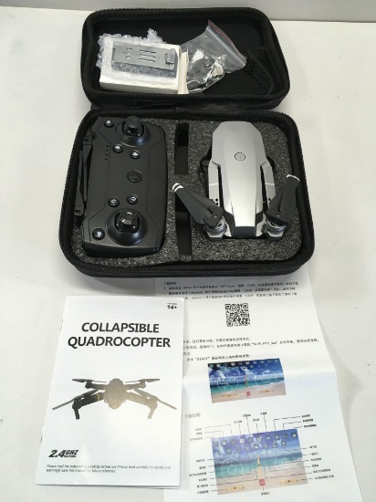 Collapsible Quadrocopter kit. Open box
