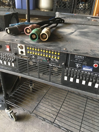 Used in Concert/ stage production.Dimmer pack DX 24-1
