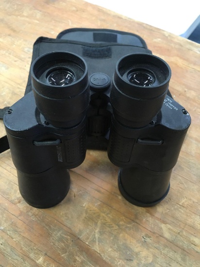Coated Optics Binoculars with bag. 28105A3338, 7x50, 297FT AT 1000YDS