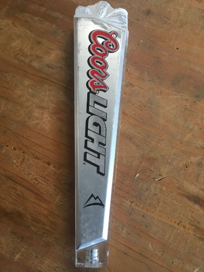 Coors Light beer tab handle