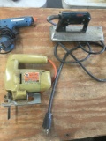 3 pieces. Proskit glue gun, Black & Decker Jig Saw (worked), Crain 900 heating tool