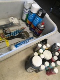 Grouping of Paints & supplies