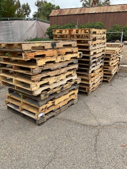 Wood pallets