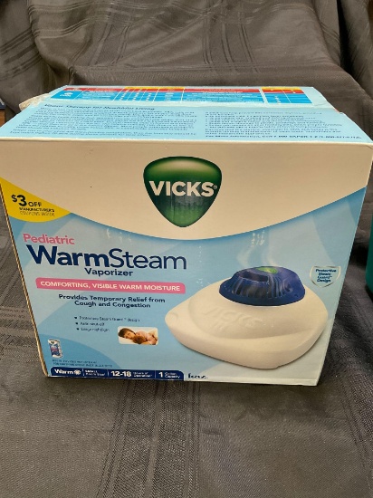 New Vicks pediatric warm steam vaporizer.