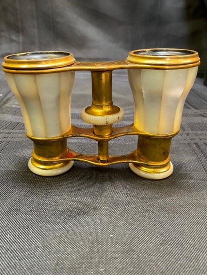 Mother of Pearl Lemaine opera glasses