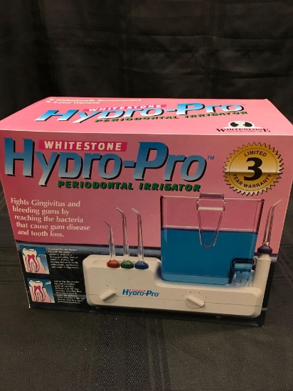 New Whitestone Hydro Pro Periodontal irrigator