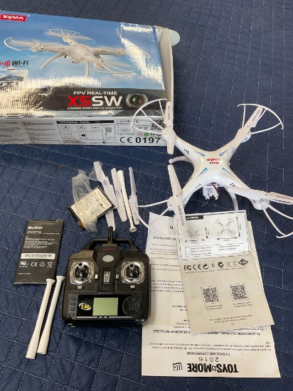 FPV X5SW remote control quadcopter, NOT TESTED