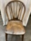 Antique 19th century bow back chair. Stamped either in the back or bottom of chair. See pic