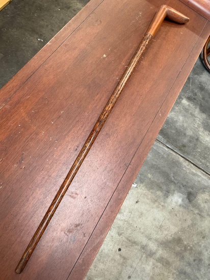 36" Vintage/ collectable, custom, wood cane