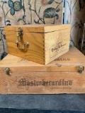 Vintage Quinta do Vesuvio 1995 and Mastroberardino storage crate