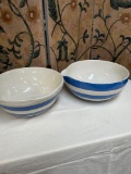 Vintage TG Green LTD large bowls. 4 1/2