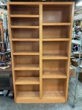Book/Knick Knack Shelf unit. 7'T x 4'W x 13