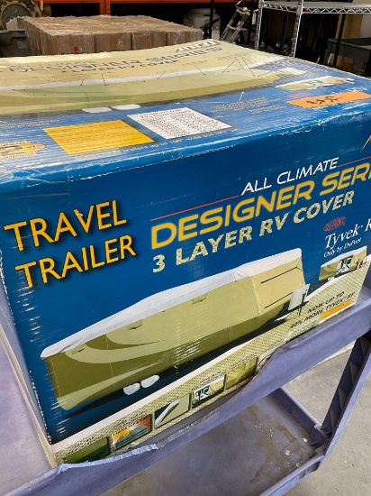 ADVO Travel trailer all climate designer series 3 layer RV cover