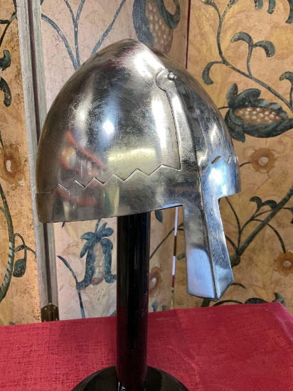 New medieval, Viking style, metal adult men's helmet