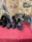 Woman's boots. Nine West size 9 & 8 1/2 black boots