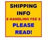 ****SHIPPING INFORMATION** DO NOT BID ON THIS ITEM!! We use 3rd party Shipper