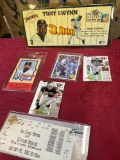 Commemorative Sports Baseball & Football Cards, used 9/28/2003 Padres Game Ticket assorted. 6 pieces