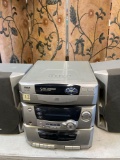 Stereo RCA 1289, 5 disc changer audio system