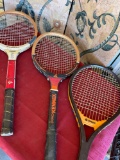 Tennis Rackets, Dunlop Junior, Pro Kennex, Yamaha Fiberglass Yegso