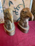 Bookends, Brass eagle, 8
