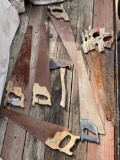Assorted saws & hatched. 10 pieces