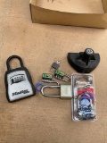 Assorted locks. 7 pieces