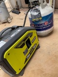 Ryobi Propane Inverter Generator with tank. Work, see video