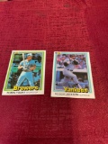 Baseball cards, Donrus, 1981, Reggie Jackson & Robin Yount