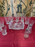 Glassware, (9) 3
