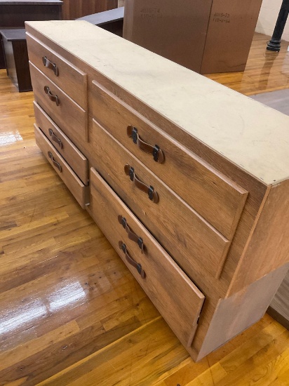 2 pieces. 4 drawer dressers. Each 17" t x 76"w x 16"d