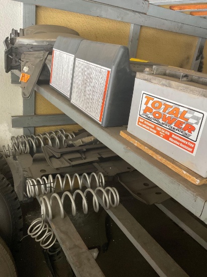 Ramp, car batteries , coils, headlights