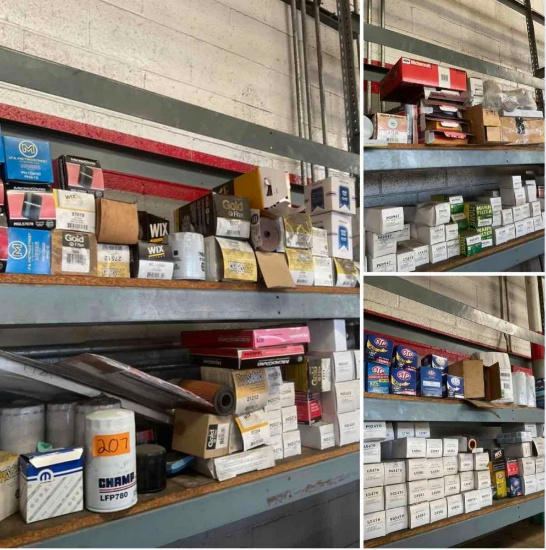 Assorted product. Filters, mostly oil with some air & cabin. Hundreds of pieces.