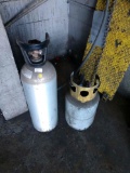 A/C recovery tank & CO2 tank. 2 pieces
