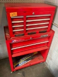 Tool boxes. Rolling bottom is a Waterloo Shop Series tool box