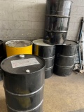 55 gal oil drums, empty