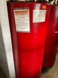 Bulk oil container , 240 gal, 1/2 full of new 5W30 synthetic