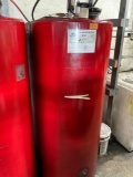 Bulk oil container , 240 gal, empty new oil.