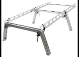 Pace Edwards, aluminum truck rack with built in ratchet straps