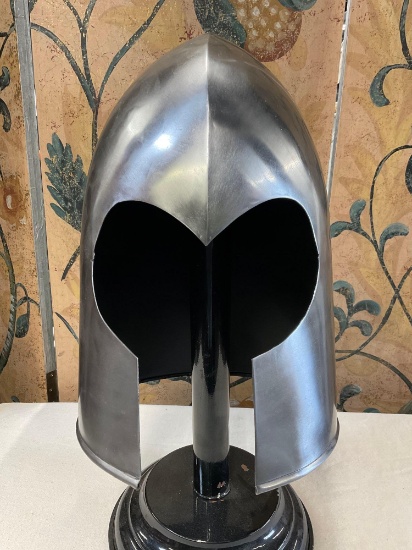 New, medieval adult metal helmet